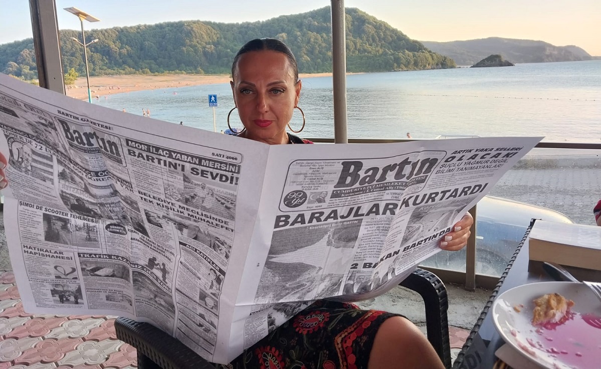 Bartın Gazetesinin Ukraynalı okuru!