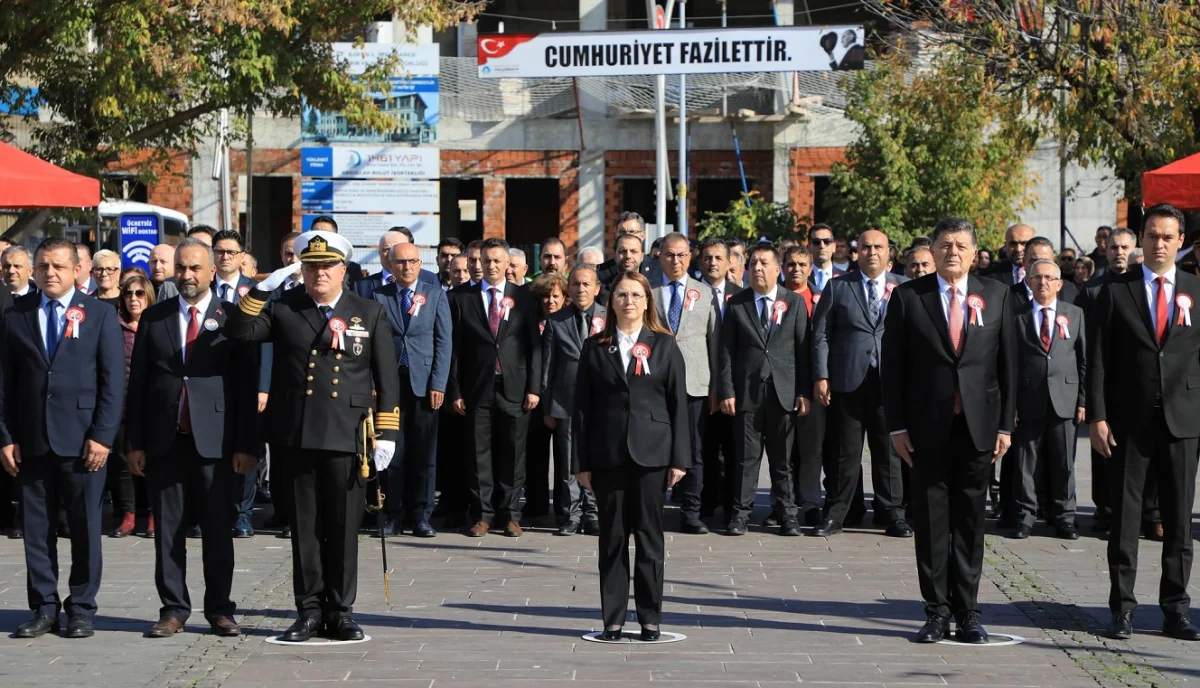 Bartın’da Cumhuriyet Bayramı Töreni
