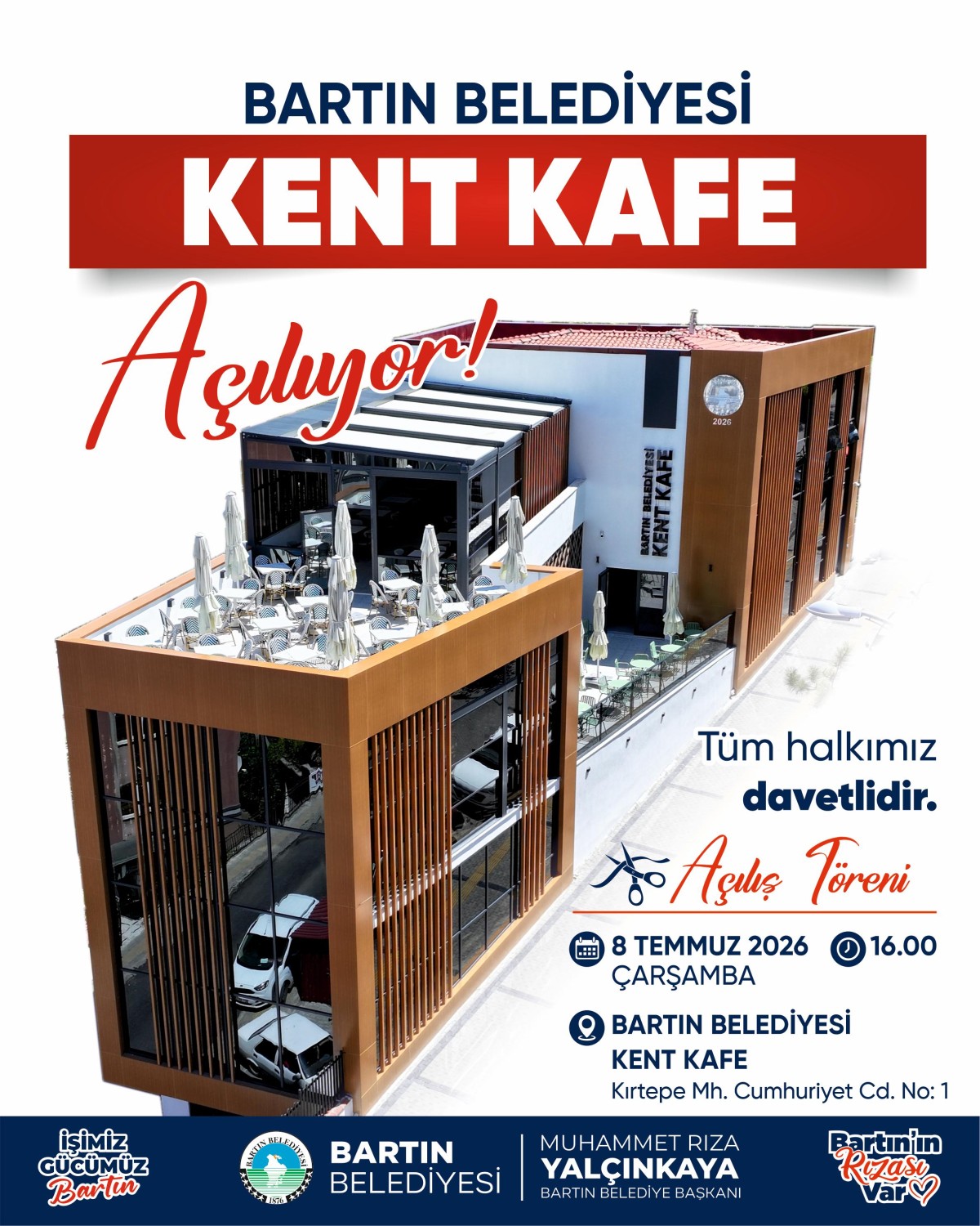 Bartın'ın Yeni Buluşma Noktası Hizmete Giriyor