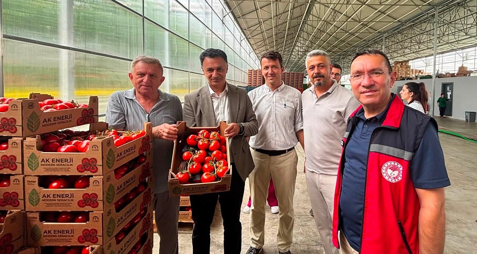 Bartın ve Zonguldak Tarım Heyetinden Sera OSB Çıkarması